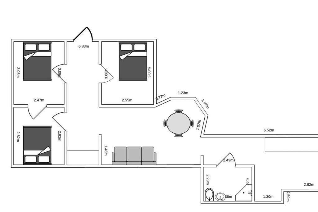 Spacious 3 Bedroom Manor Flat Next To Tivoli Kopenhag Dış mekan fotoğraf