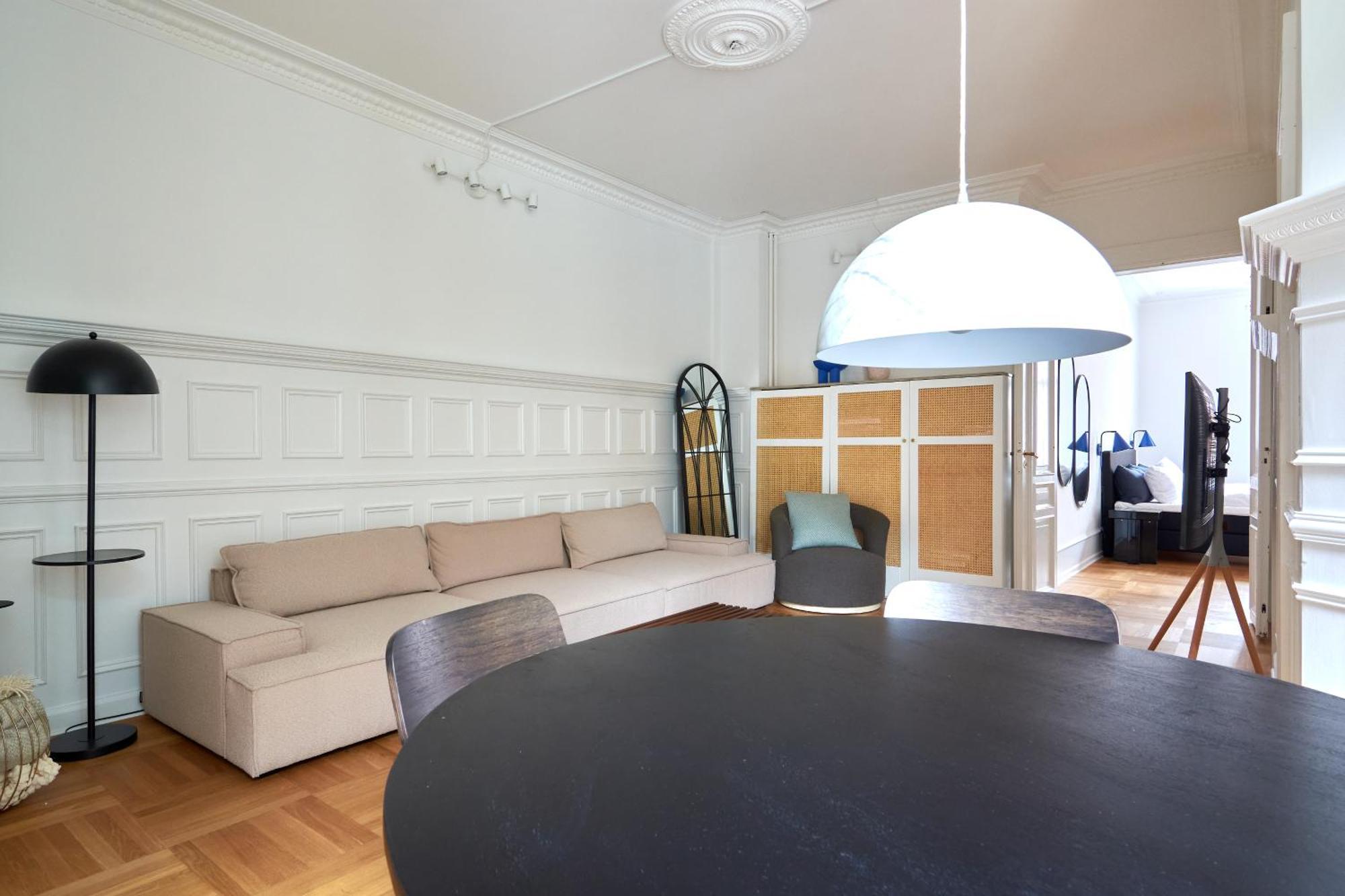 Spacious 3 Bedroom Manor Flat Next To Tivoli Kopenhag Dış mekan fotoğraf